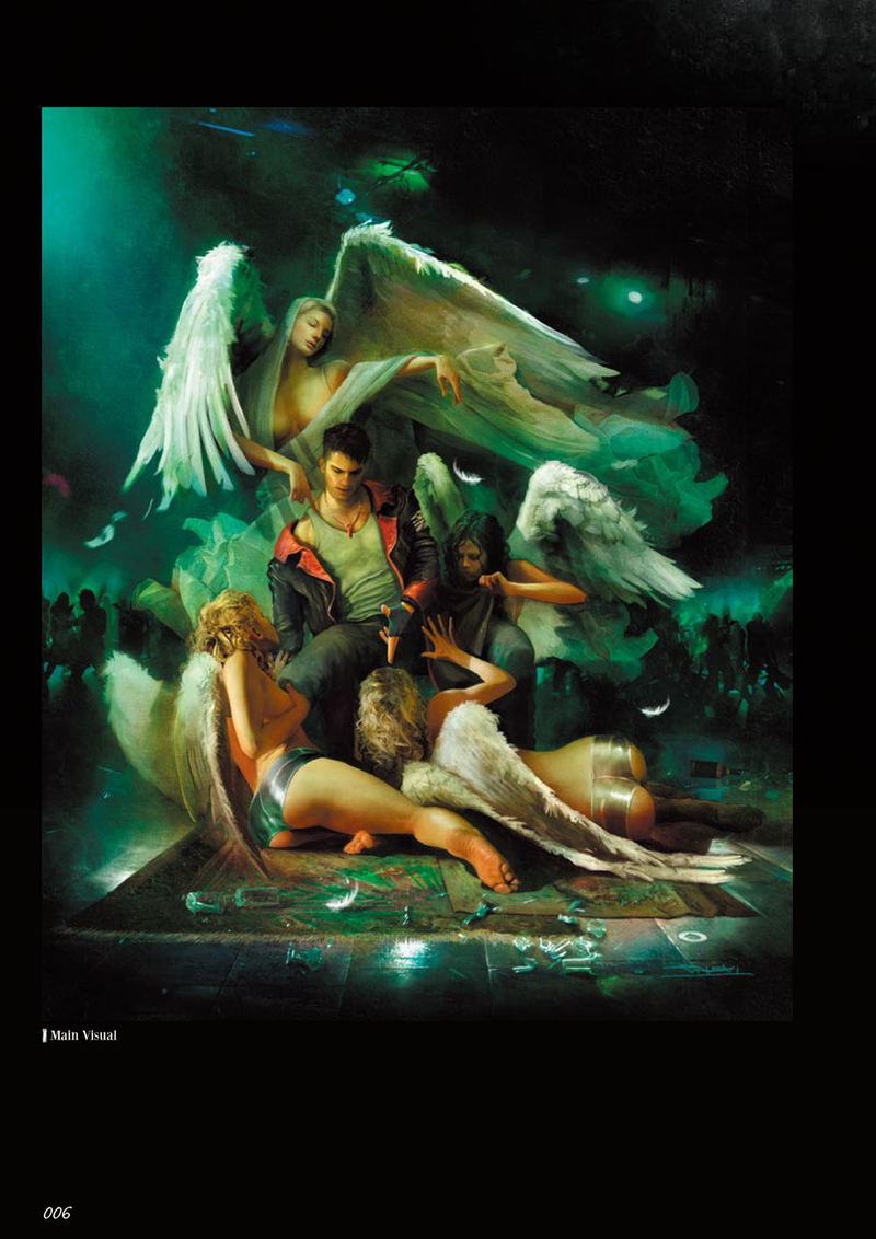 Illustration for article titled 12-Page Preview Of The DmC: Devil May Cry Art Book